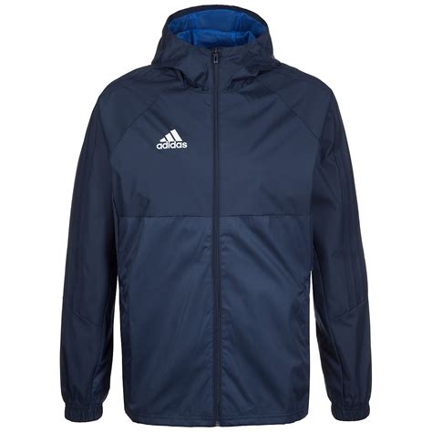 adidas regenjacke blau herren